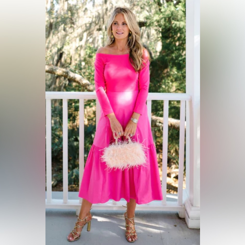 Tuckernuck Camellia Pink Marissa Dress by Cameron Eubanks Wimberly